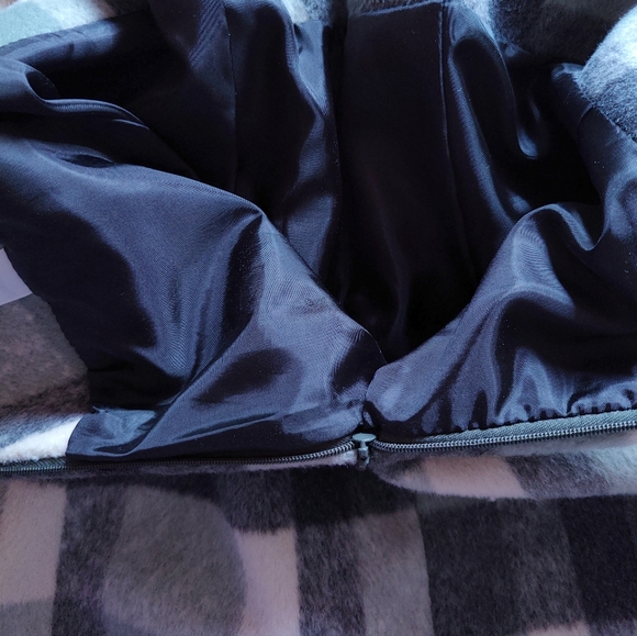 Wool Blend Plaid Winter Miniskirt XS/S - Picture 3 of 7